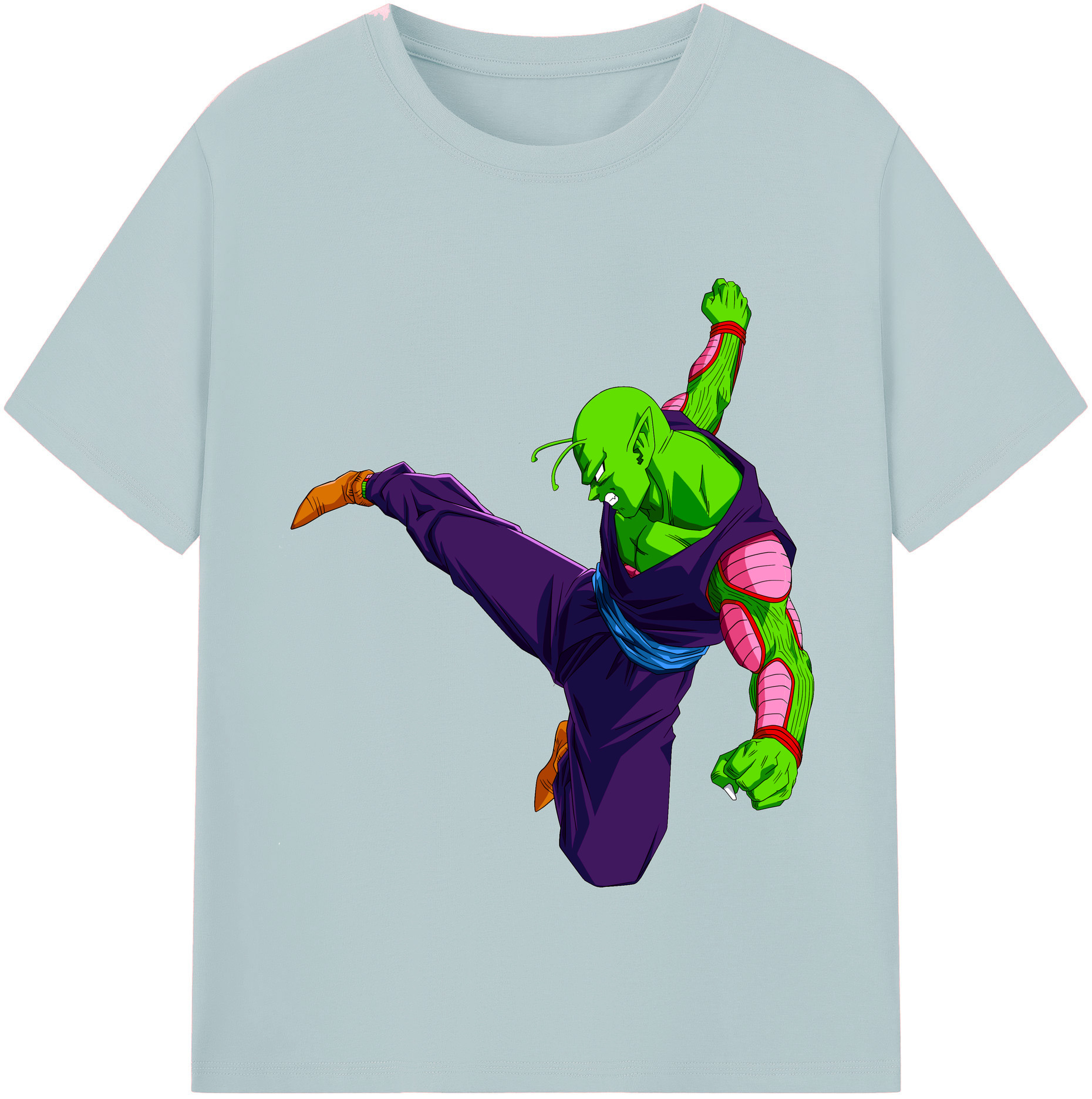 （画像用） ドラゴンボール ピッコロ DRAGON BALL Piccolo 綿100％半袖Tシャツ（フロントプリント）